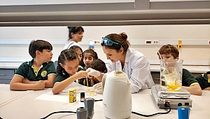 İlkokul öğrencileri GTÜ laboratuvarında sabun üretti
