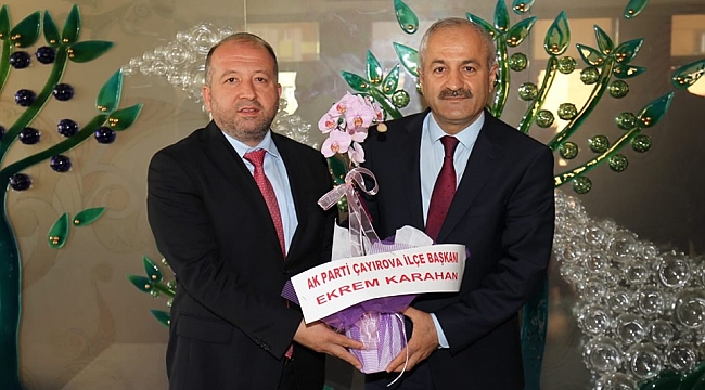 Karahan'dan başkanlara 'Hayırlı olsun' ziyareti