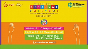 Kocaeli’de dev Voleybol Festivali başlıyor!