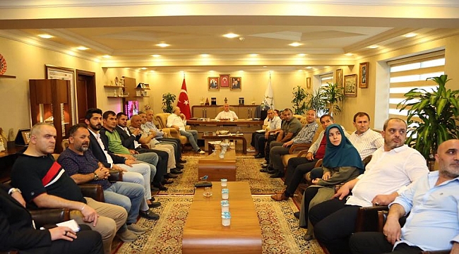 Başkan Bıyık, CHP meclis grubuna çalışmalar hakkında bilgi verdi