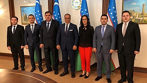 GOSB yönetimi Özbekistan'da temaslarda bulundu