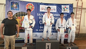 Yıldız judocular Balkanlardan 4 madalya ile döndü