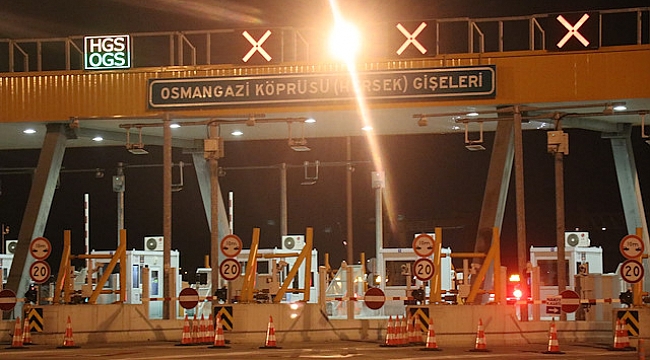 Osmangazi Köprüsü'nde göçmen operasyonu