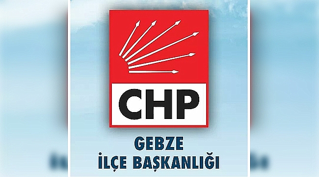 CHP Gebze, basın toplantısı düzenleyecek