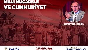 Darıca'da Milli Mücadele ve Cumhuriyet Söyleşisi