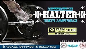 Bedensel Engelliler Türkiye Halter Şampiyonası Kocaeli’de yapılacak