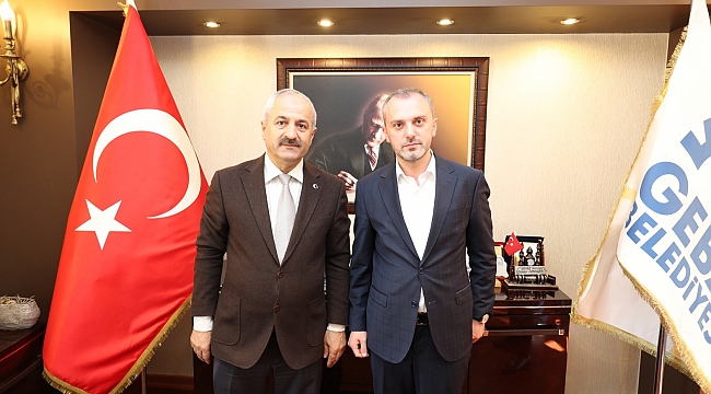Büyükgöz Genel Başkan Yardımcısı Erkan Kandemir’i makamında ağırladı