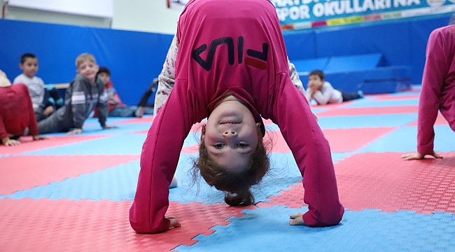 12 bin çocuk jimnastik eğitimi alacak