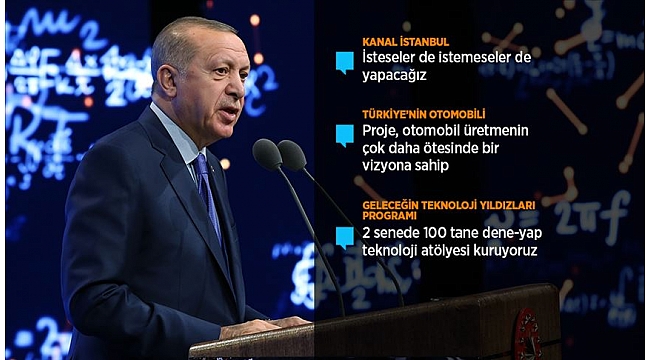 Erdoğan: Türkiye'nin otomobili için siparişleri almaya başladık