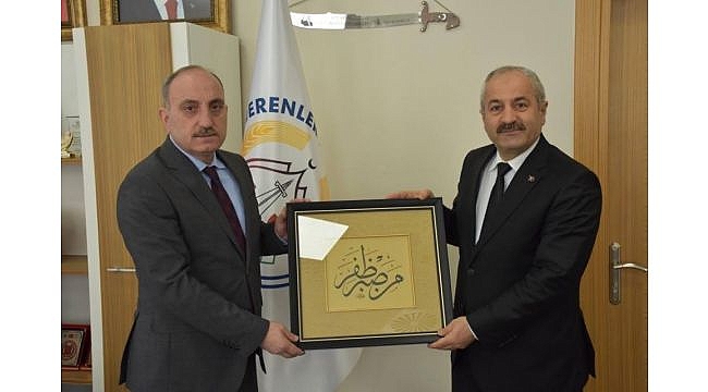 Büyükgöz, Erenler Belediye Başkanı Kılıç'ı ziyaret etti