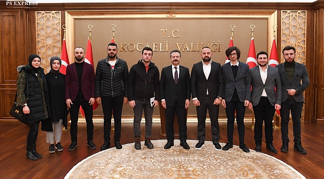 Trabzonlu gençlerden Vali Aksoy’a davet