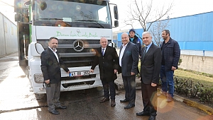 Başkan Bıyık,Belediye'ye ait çöp kamyonlarını inceledi