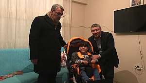 Başkan Şayir’den minik Yusuf’a sevindiren ziyaret