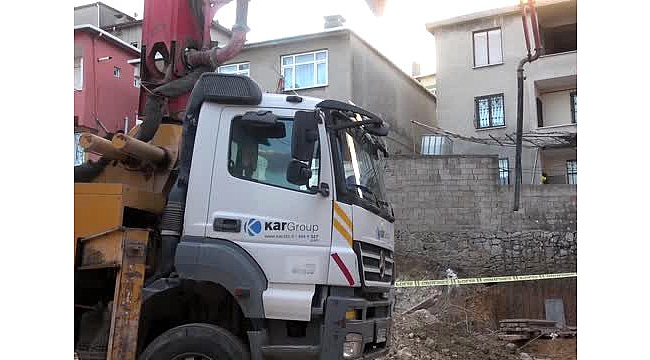 Darıca'da İnşaat temeli kazısında toprak kaydı: 1 işçi yaralı