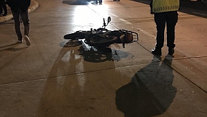 Karamürsel'de motosiklet yayaya çarptı: 2 yaralı 