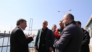 Başkan Şayir, Daire Başkanı Turan ile proje alanlarını gezdi