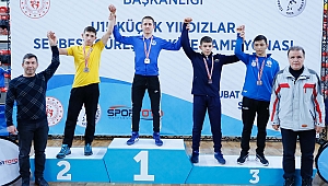Kağıtsporlu güreşçi Bilal Türkiye Şampiyonu oldu