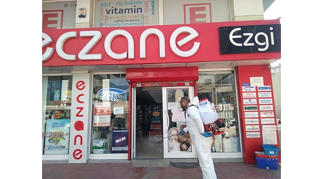 Gebze'de Dezenfekte Çalışmaları hız kesmiyor