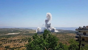 İdlib'de askeri konvoya saldırı