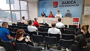 CHP Darıca'da sosyal mesafeli olağan toplantı