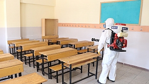 LGS sınavı için okullar dezenfekte ediliyor