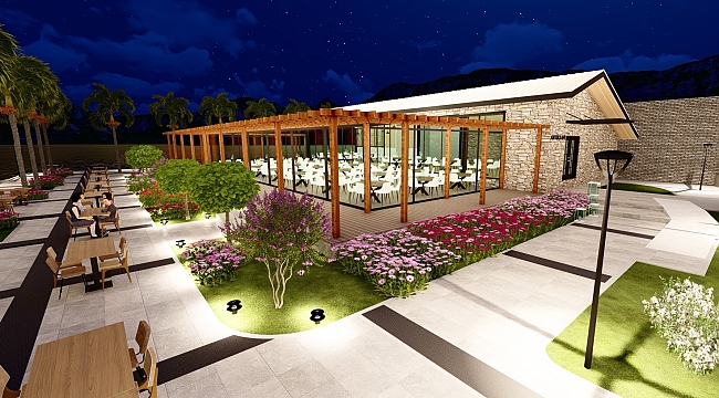 Darıca Sahil Parkı’na yeni restoran binası