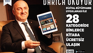 Darıca Belediyesi’nin dijital kütüphane uygulaması yayında