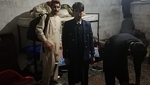 Gebze'de aynı evde kalan 17 kaçak göçmen yakalandı
