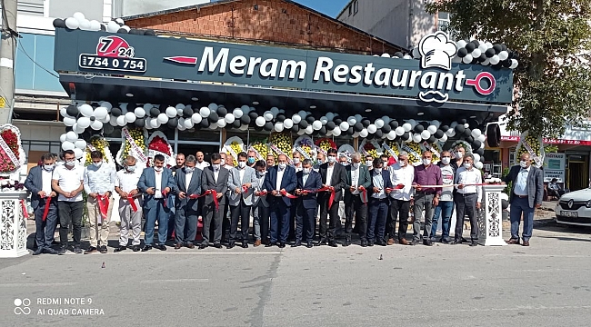 Meram Restaurant’a görkemli açılış