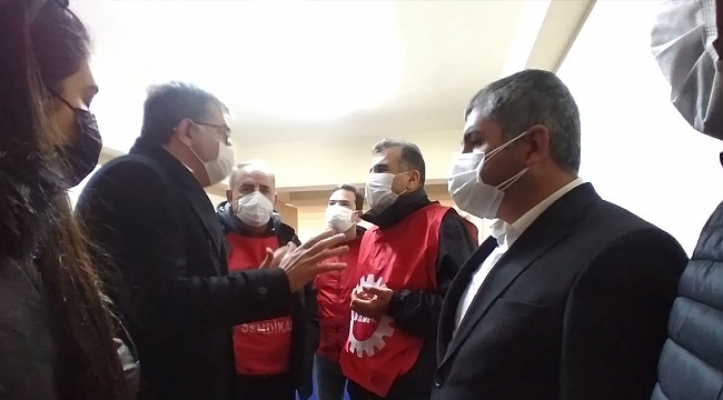 CHP Kocaeli, Gebze’de gözaltına alınan emekçiler ile görüştü