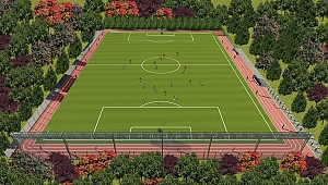 Kullar’a FIFA standartlarında futbol sahası