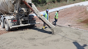 İzmit Belediyesinden  Alikahya’ya beton yol konforu