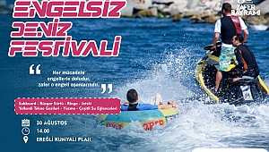 Kocaeli Büyükşehir’den engelsiz deniz festivali