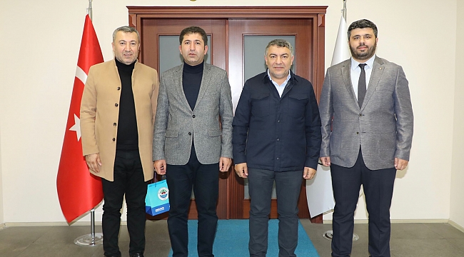 Başkan Şayir, Sivas Zara Belediye Başkanı Çelik’i ağırladı  