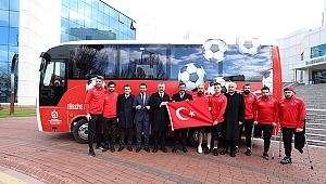 Ampute Futbol Milli Takımı’na Büyükşehir’den otobüs