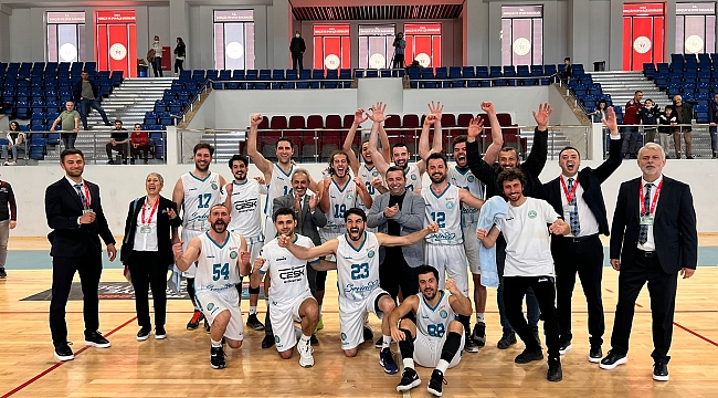 ÇESK Basketbol lige galibiyetle başladı