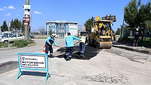Gebze ve Çayırova’da yol onarımları yapıldı