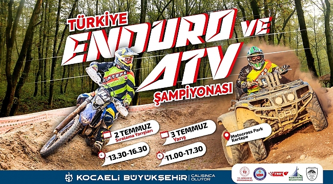 Türkiye Enduro ve ATV Şampiyonası nefes kesecek