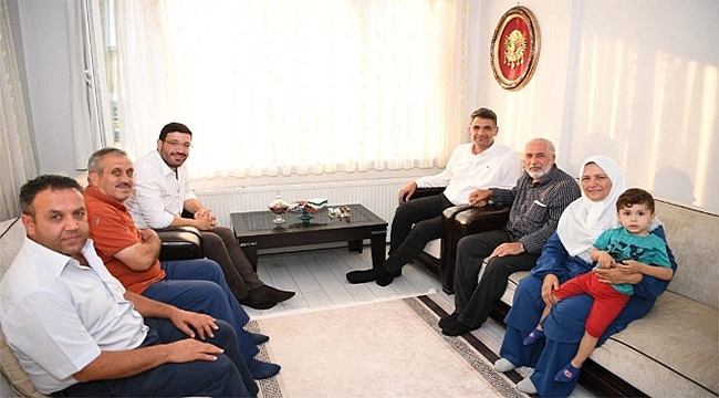 Başkan Kocaman'dan Hacılara Ziyaret