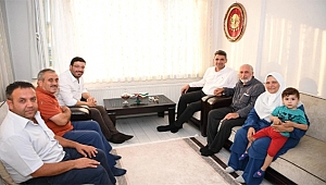 Başkan Kocaman'dan Hacılara Ziyaret