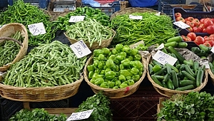Pazarda Meyve Ve Sebze Fiyatları Dibi Gördü