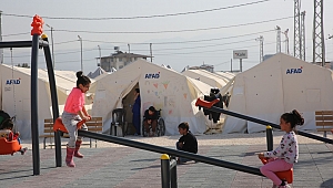 Defne’deki çadır kent sosyal yaşam alanına dönüştü