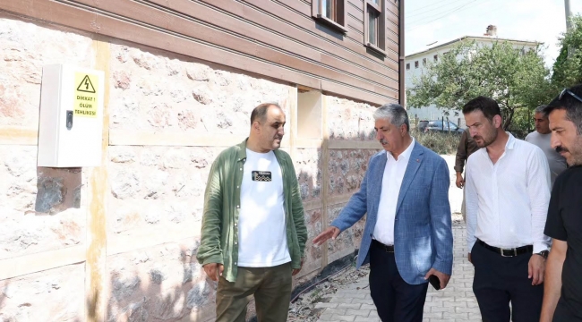 Tavşancıl'a tarihi dokuyla uyumlu yeni sosyal tesis geliyor