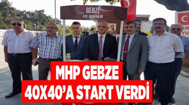MHP Gebze 40x40’a start verdi!