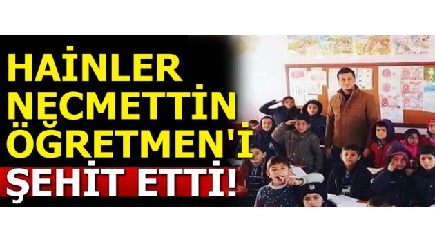 PKK'lı teröristlerin kaçırdığı Necmettin Öğretmen'den acı haber!