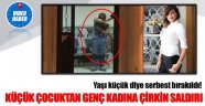 Taksim'de sokakta yürüyen kadına uyuşturucu ejenkte eden çocuk yakalandı
