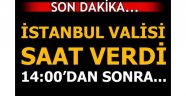Kadir Topbaş ve İstanbul Valisi Şahin'den flaş açıklama