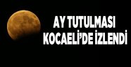 Ay tutulması Kocaeli'den de izlendi