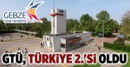 GTÜ, Türkiye 2.'si oldu