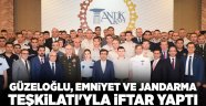 Güzeloğlu, Emniyet ve Jandarma Teşkilatı'yla iftar yaptı